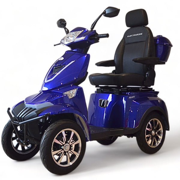 BULLBIKE Premium Maseru Elektro Scooter 600W 60V 20Ah Lithium 25Km/h/ Seniorenmobil / Vierrad