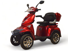 BULLBIKE Premium Valletta Elektro Scooter 250 Watt (Max Peak 0,6 kW) 60V 20Ah 25Km/h/ Seniorenmobil / Vierrad