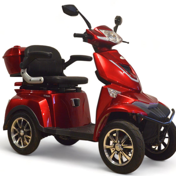 BULLBIKE Premium Valletta Elektro Scooter 250 Watt (Max Peak 0,6 kW) 60V 20Ah 25Km/h/ Seniorenmobil / Vierrad