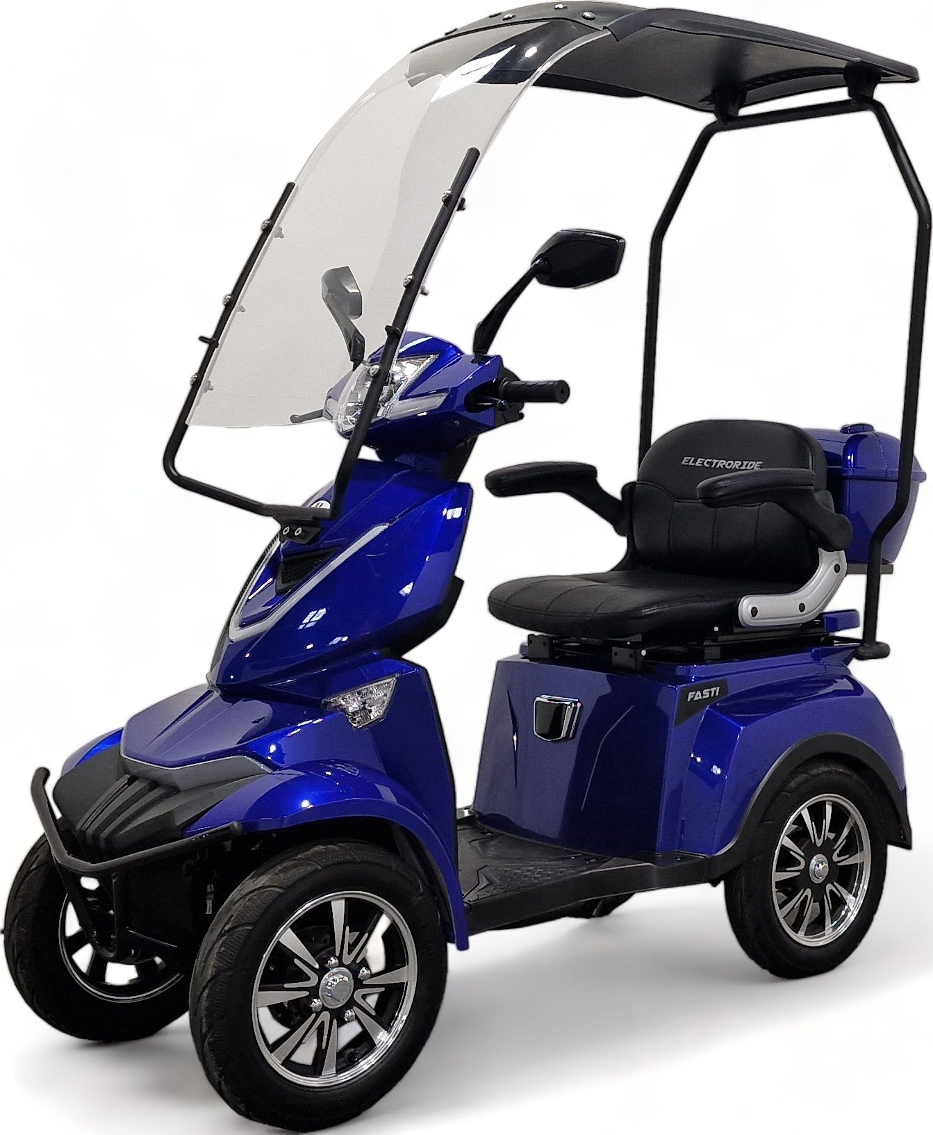 BULLBIKE Premium Valletta Elektro Scooter 250 Watt (Max Peak 0,6 kW) 60V 20Ah 25Km/h/ Seniorenmobil / Vierrad