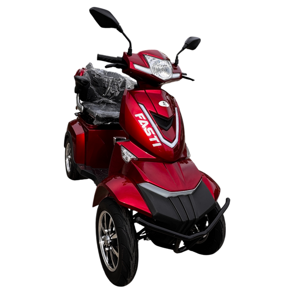 BULLBIKE Premium Valletta Elektro Scooter 250 Watt (Max Peak 0,6 kW) 60V 20Ah 25Km/h/ Seniorenmobil / Vierrad