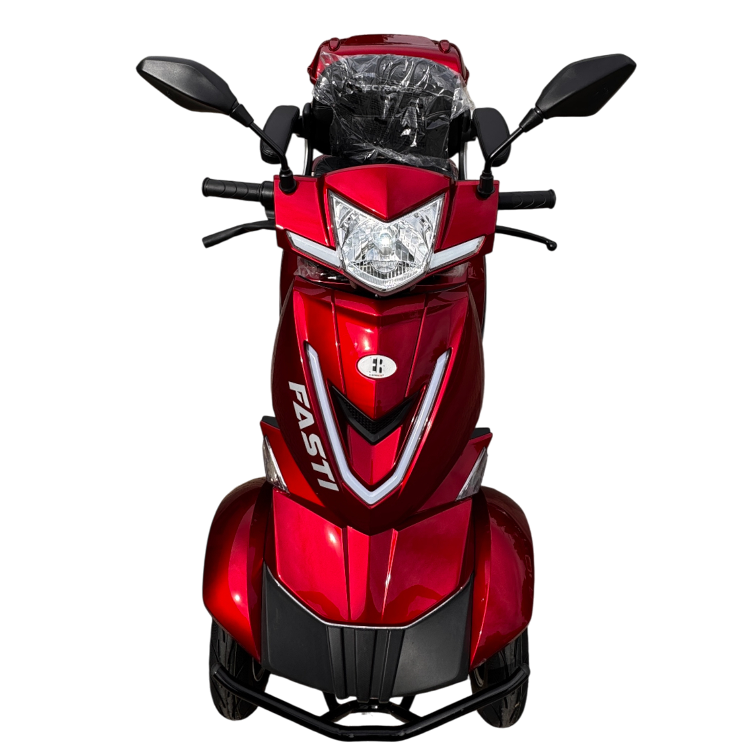 BULLBIKE Premium Valletta Elektro Scooter 250 Watt (Max Peak 0,6 kW) 60V 20Ah 25Km/h/ Seniorenmobil / Vierrad