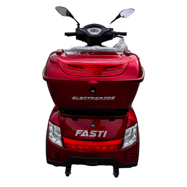 BULLBIKE Premium Valletta Elektro Scooter 250 Watt (Max Peak 0,6 kW) 60V 20Ah 25Km/h/ Seniorenmobil / Vierrad