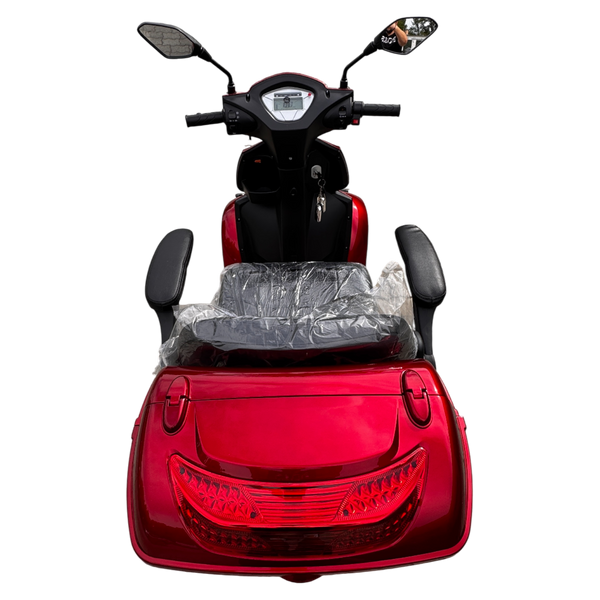 BULLBIKE Premium Valletta Elektro Scooter 250 Watt (Max Peak 0,6 kW) 60V 20Ah 25Km/h/ Seniorenmobil / Vierrad