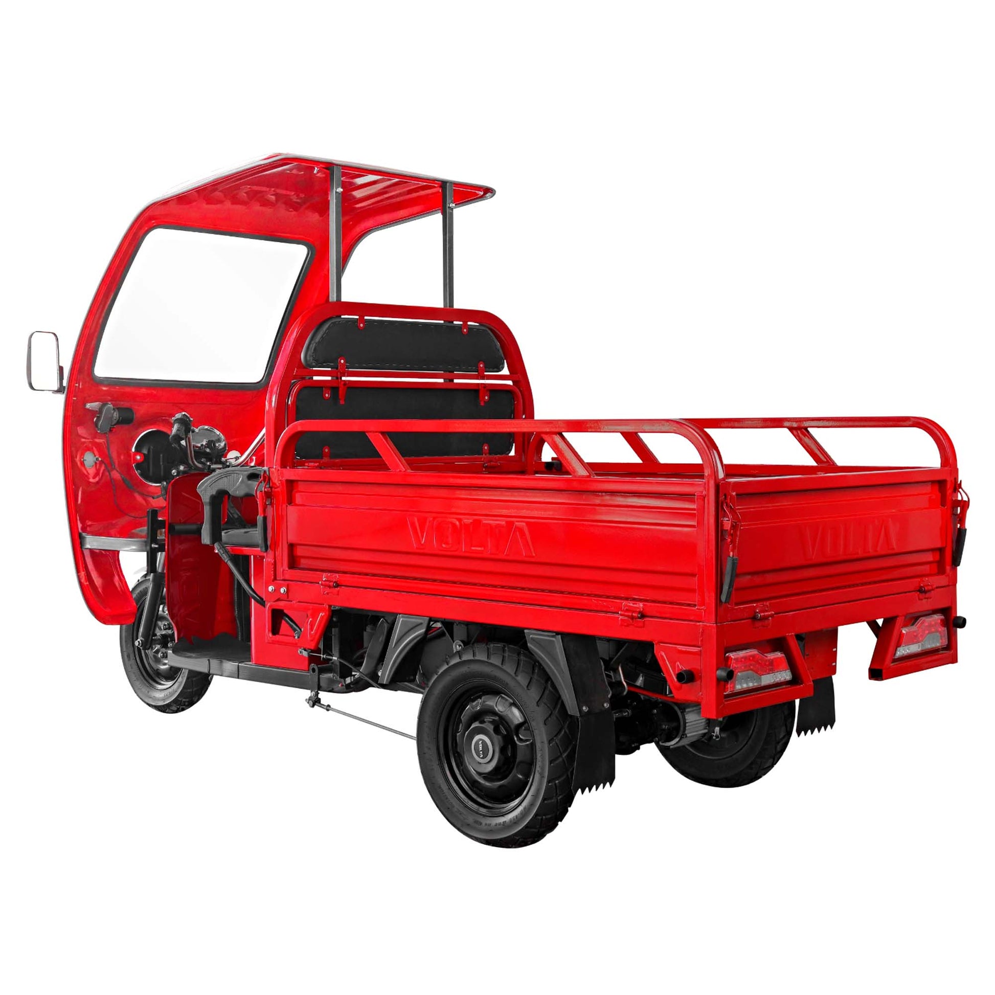 BULLBIKE Riga Cargo E-Lastendreirad Mit Dach 250 Watt (Max Peak 0,6 kW) 72V 60Ah 25km/h