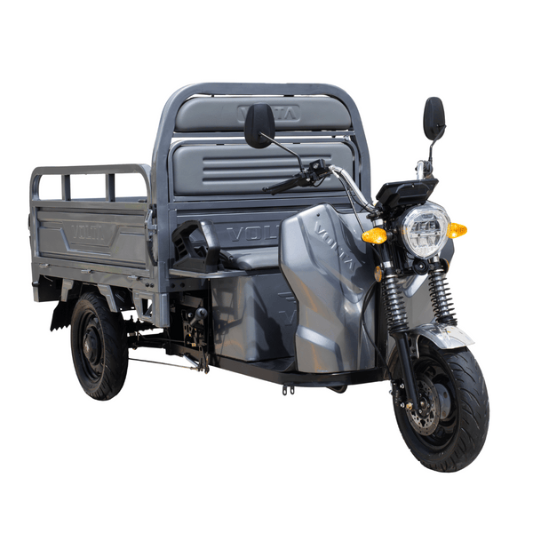 BULLBIKE Riga Cargo E-Lastendreirad Mit Dach 250 Watt (Max Peak 0,6 kW) 72V 60Ah 25km/h