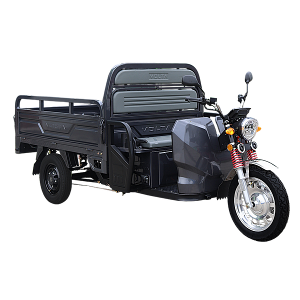 BULLBIKE Riga Pro Max Cargo E-Lastendreirad Mit Dach 600W 72V 60Ah 25km/h