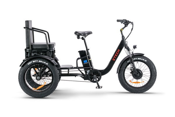 fahrrad 3 räder e bike BULLBIKE TOKIO-Max E-Dreirad Fahrrad 48V 13Ah Lithium 250W 25Km/h