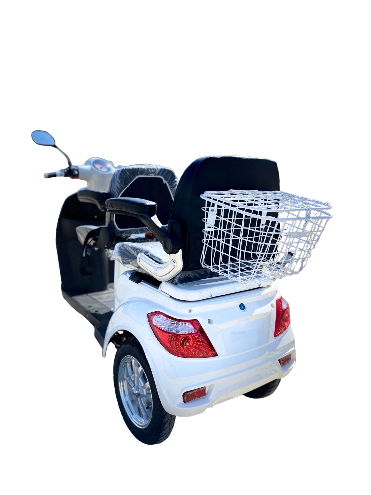 BULLBIKE Tallinn 2 Personen Elektro Scooter 250 Watt (Max Peak 0,6 kW) 60V 20Ah/ Seniorenmobil / Dreirad 25 km/h