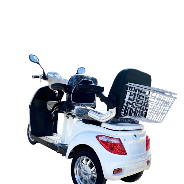 BULLBIKE Tallinn 2 Personen Elektro Scooter 250 Watt (Max Peak 0,6 kW) 60V 20Ah/ Seniorenmobil / Dreirad 25 km/h
