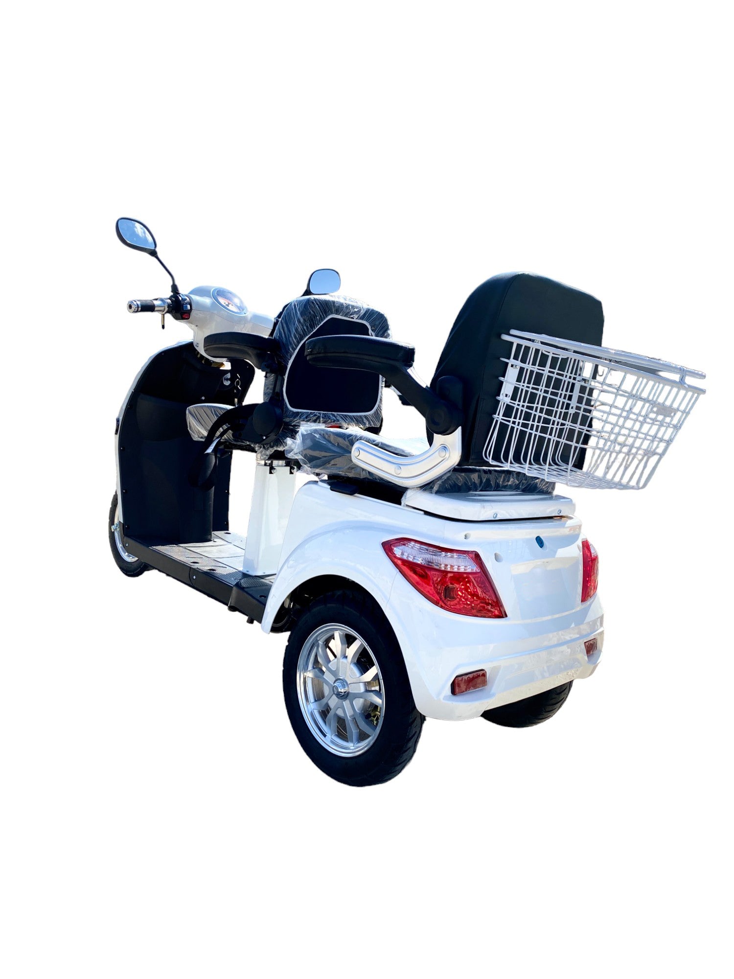 BULLBIKE Tallinn 2 Personen Elektro Scooter 250 Watt (Max Peak 0,6 kW) 60V 20Ah/ Seniorenmobil / Dreirad 25 km/h