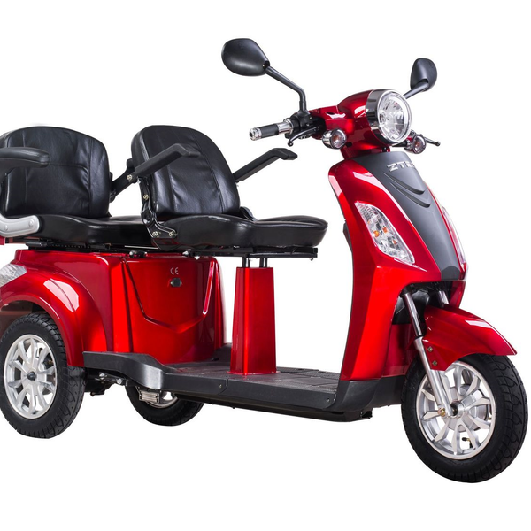 BULLBIKE Tallinn 2 Personen Elektro Scooter 250 Watt (Max Peak 0,6 kW) 60V 20Ah/ Seniorenmobil / Dreirad 25 km/h