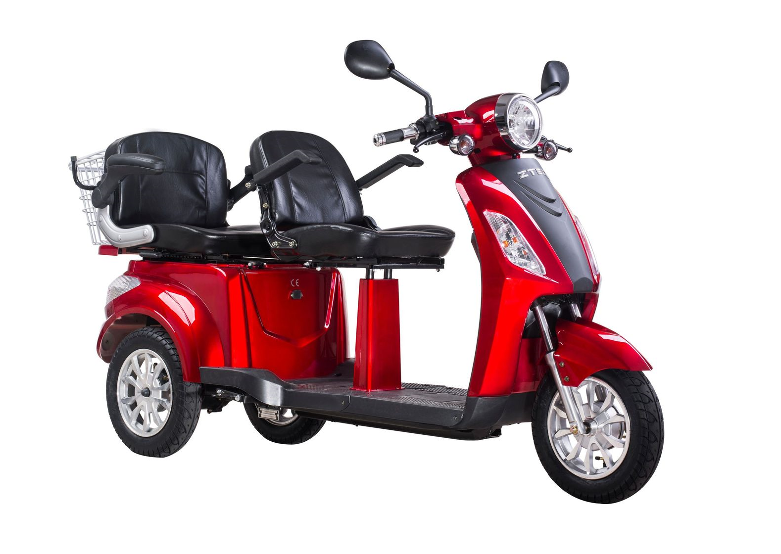 BULLBIKE Tallinn 2 Personen Elektro Scooter 250 Watt (Max Peak 0,6 kW) 60V 20Ah/ Seniorenmobil / Dreirad 25 km/h