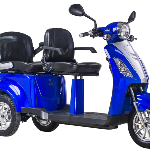 BULLBIKE Tallinn 2 Personen Elektro Scooter 250 Watt (Max Peak 0,6 kW) 60V 20Ah/ Seniorenmobil / Dreirad 25 km/h
