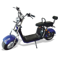 BULLBIKE Zibo Elektro-Chopper 250 Watt (Max Peak 0,6 kW) 60V 30Ah Li ion 25km/h