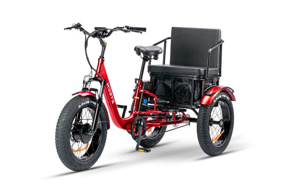 BULLBIKE TOKIO-Max E-Dreirad Fahrrad 48V 13Ah Lithium 250W 25Km/h