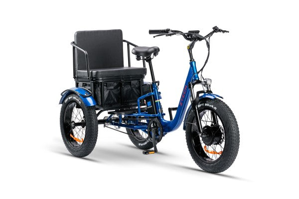 BULLBIKE TOKIO-Max E-Dreirad Fahrrad 48V 13Ah Lithium 250W 25Km/h