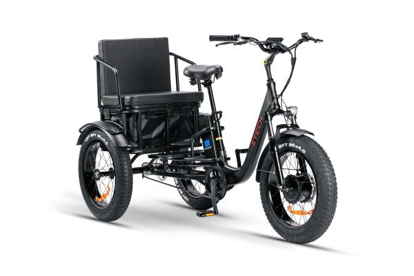 BULLBIKE TOKIO-Max E-Dreirad Fahrrad 48V 13Ah Lithium 250W 25Km/h