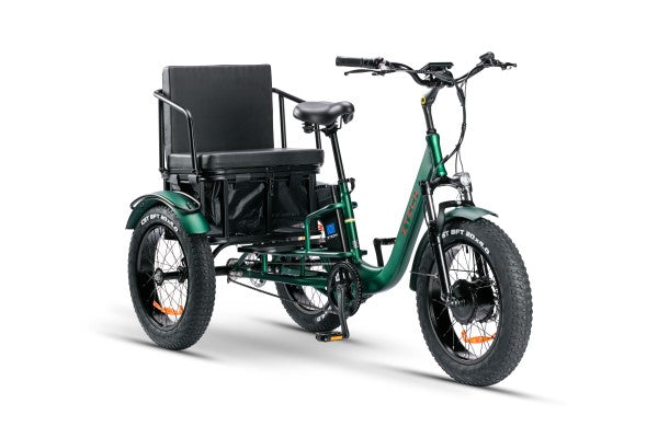 BULLBIKE TOKIO-Max E-Dreirad Fahrrad 48V 13Ah Lithium 250W 25Km/h