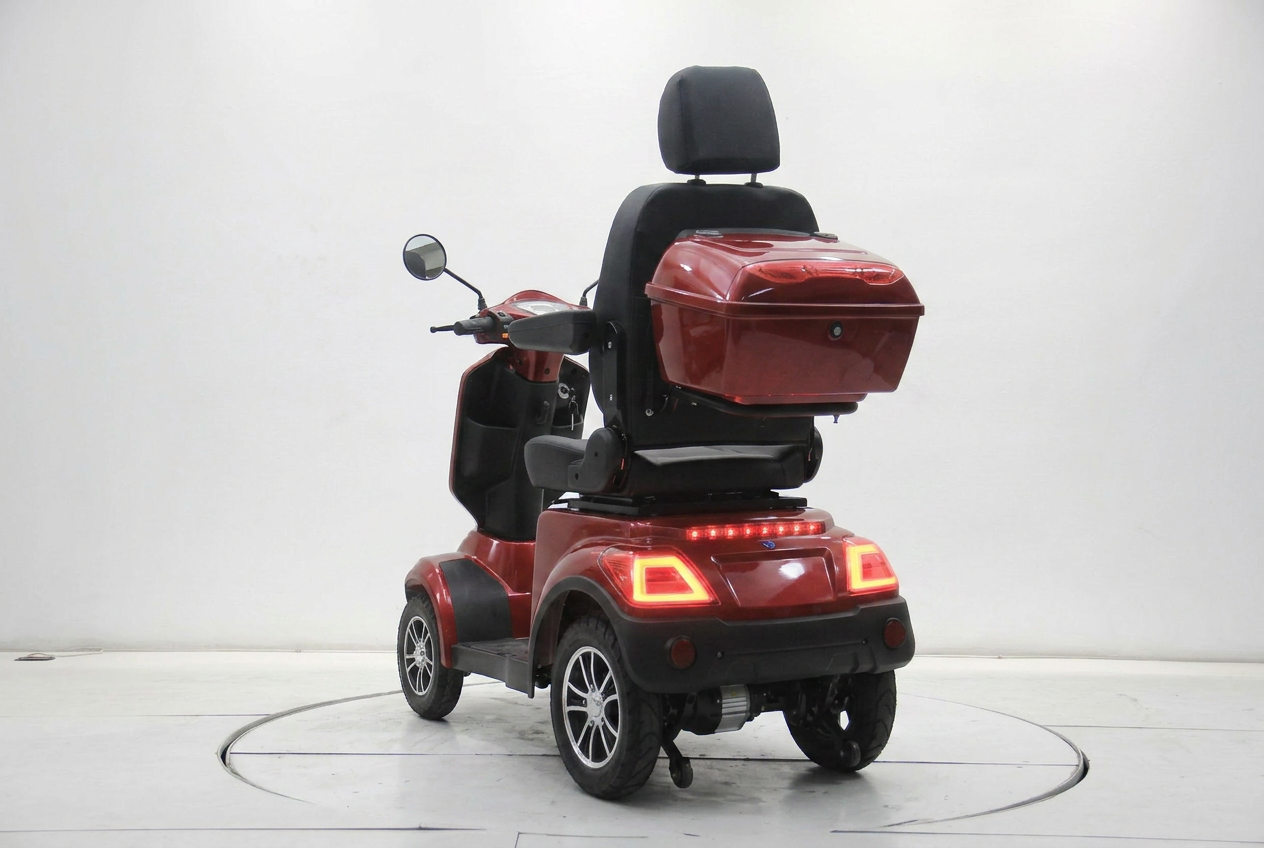 BULLBIKE Valletta PRO LITHIUM Elektro Scooter 600W 60V 20Ah 25Km/h/ Seniorenmobil / Vierrad