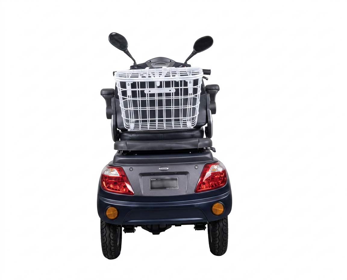 BULLBIKE Vicenza Elektro Scooter 600W 60V 18/30Ah LiFePO4 25Km/h/ Seniorenmobil / Dreirad