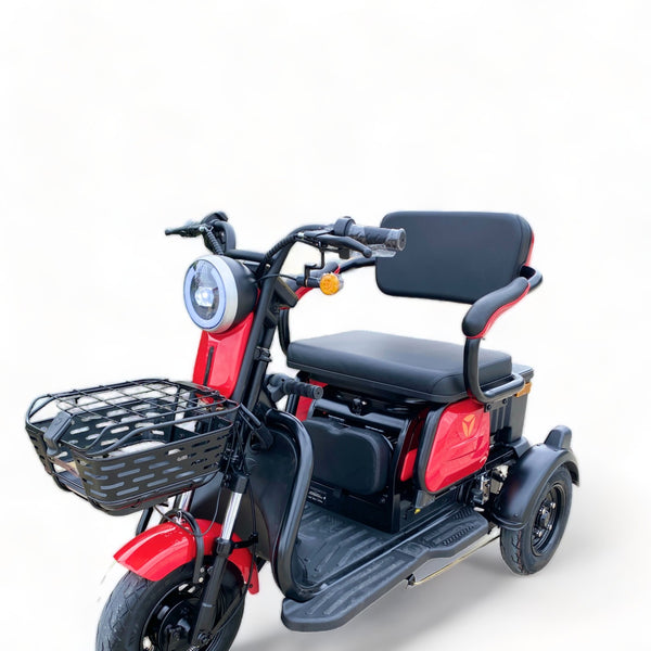 BULLBIKE TRONDHEIM Elektro Scooter 600W 60V 20Ah 25Km/h/ Seniorenmobil / Dreirad