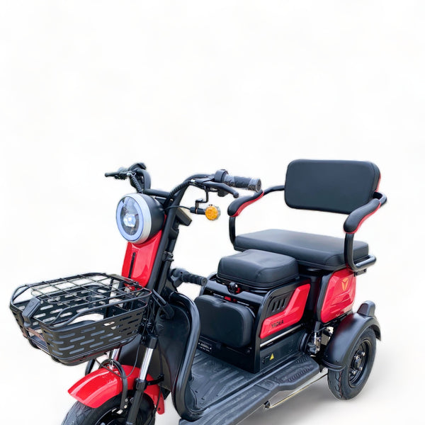 BULLBIKE TRONDHEIM Elektro Scooter 600W 60V 20Ah 25Km/h/ Seniorenmobil / Dreirad