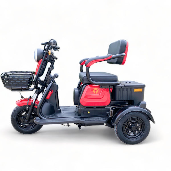 BULLBIKE TRONDHEIM Elektro Scooter 600W 60V 20Ah 25Km/h/ Seniorenmobil / Dreirad