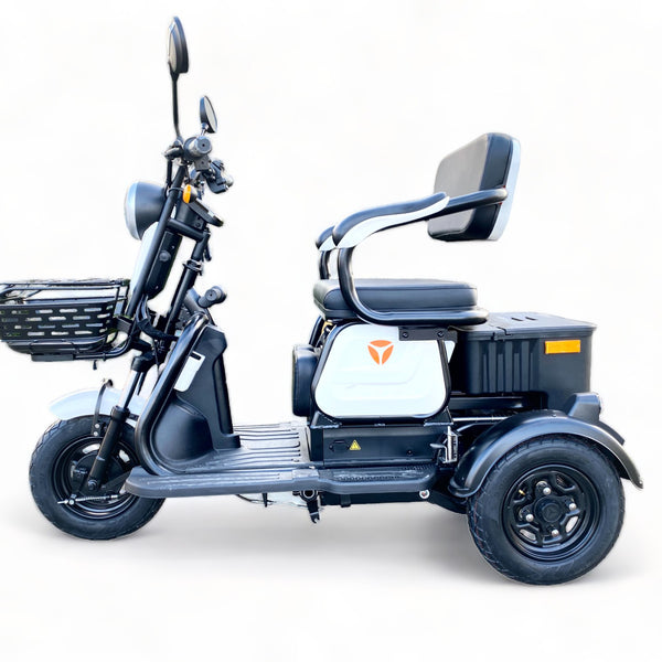 BULLBIKE TRONDHEIM Elektro Scooter 600W 60V 20Ah 25Km/h/ Seniorenmobil / Dreirad