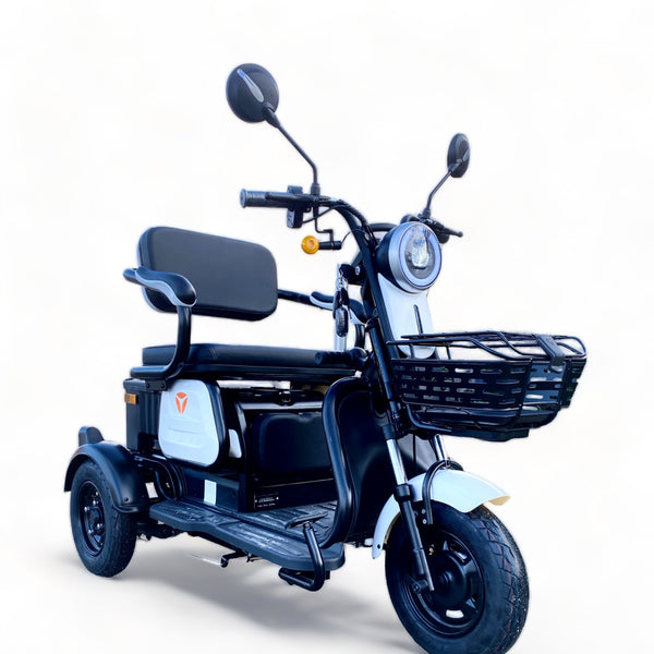 BULLBIKE TRONDHEIM Elektro Scooter 600W 60V 20Ah 25Km/h/ Seniorenmobil / Dreirad