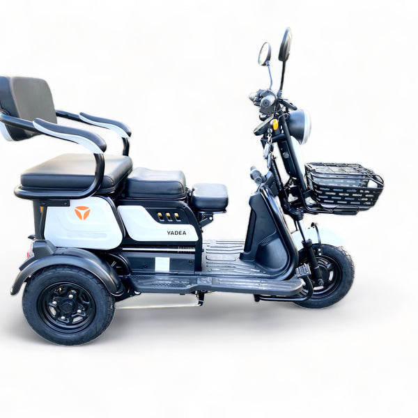 BULLBIKE TRONDHEIM Elektro Scooter 600W 60V 20Ah 25Km/h/ Seniorenmobil / Dreirad