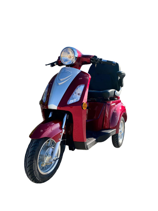 LIKEBIKE TRITON Elektro Scooter Moped 25Km/h 500W 48V 20AH / Seniorenmobil / Dreirad - bullbikeshop