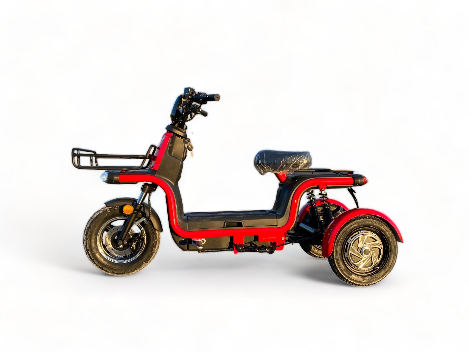 BULLBIKE Tacoma Dreirad Elektro Scooter 60V 26Ah Lithium 2 x 800W 45Km/h