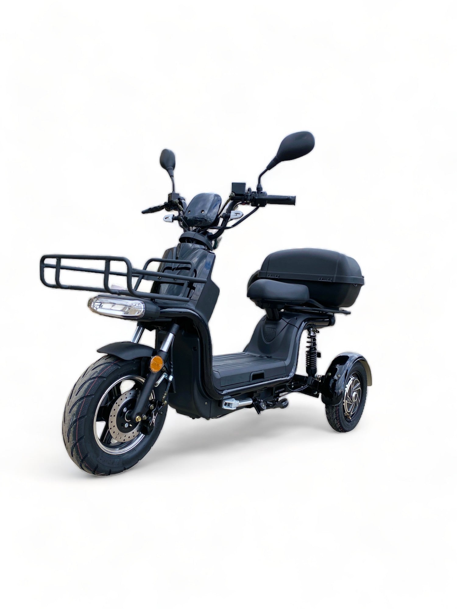 BULLBIKE Tacoma Dreirad Elektro Scooter 60V 26Ah Lithium 2 x 800W 45Km/h