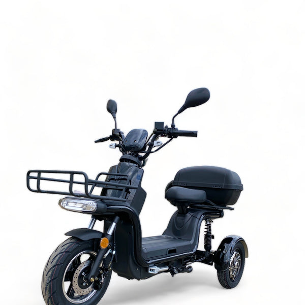 BULLBIKE Tacoma Dreirad Elektro Scooter 60V 26Ah Lithium 2 x 800W 45Km/h