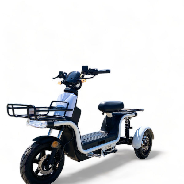 BULLBIKE Tacoma Dreirad Elektro Scooter 60V 26Ah Lithium 2 x 800W 45Km/h