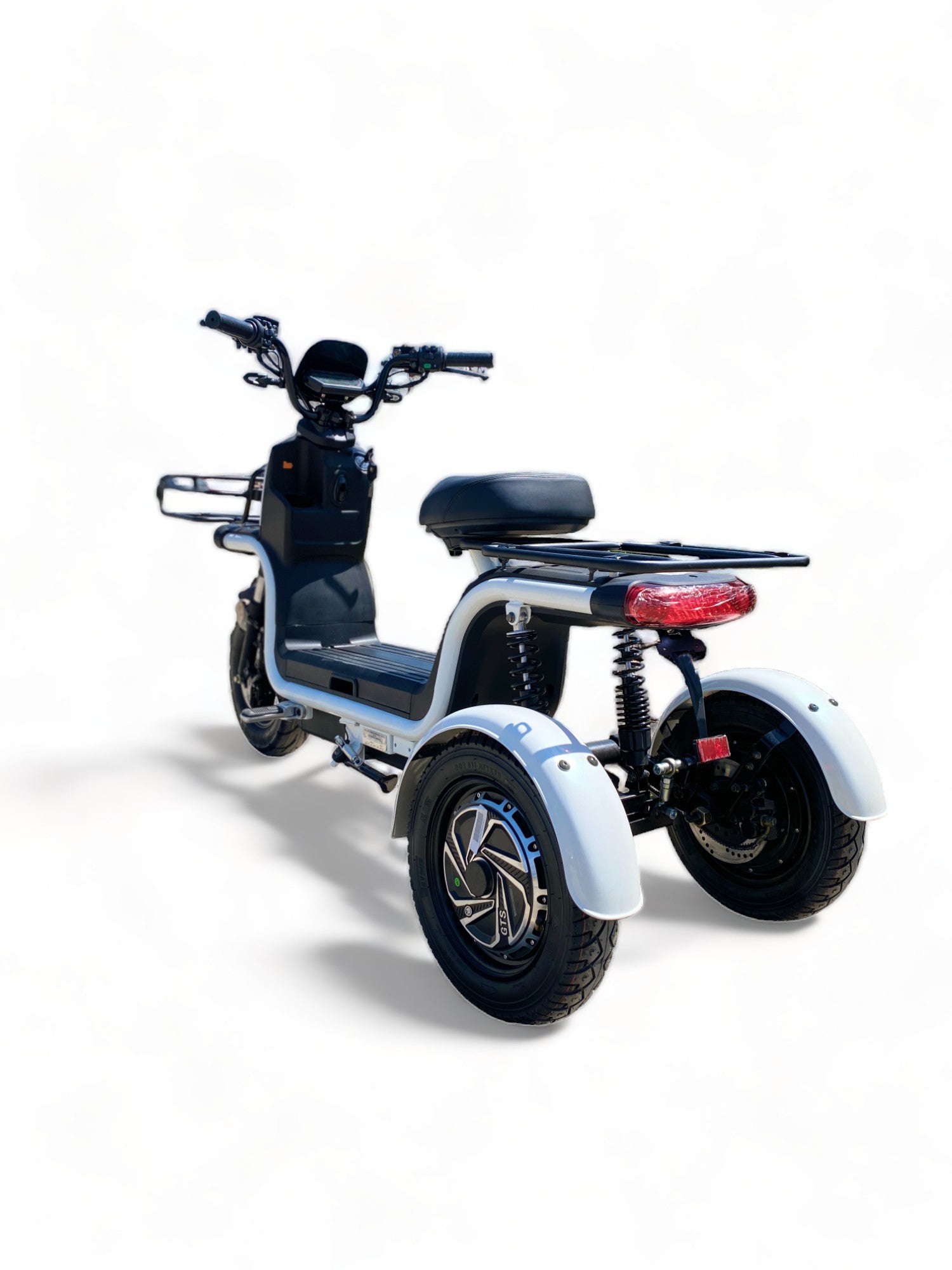 BULLBIKE Tacoma Dreirad Elektro Scooter 60V 26Ah Lithium 2 x 800W 45Km/h