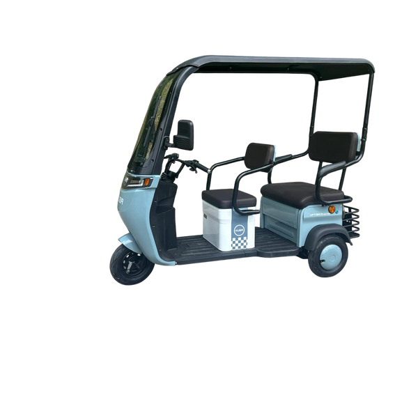 BULLBIKE Kabul Elektro Scooter 600W 72V 20Ah 25Km/h / Dreirad / Seniorenmobil