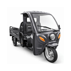 BULLBIKE Riga Pro Max Cargo E-Lastendreirad Mit Dach 600W 72V 60Ah 25km/h