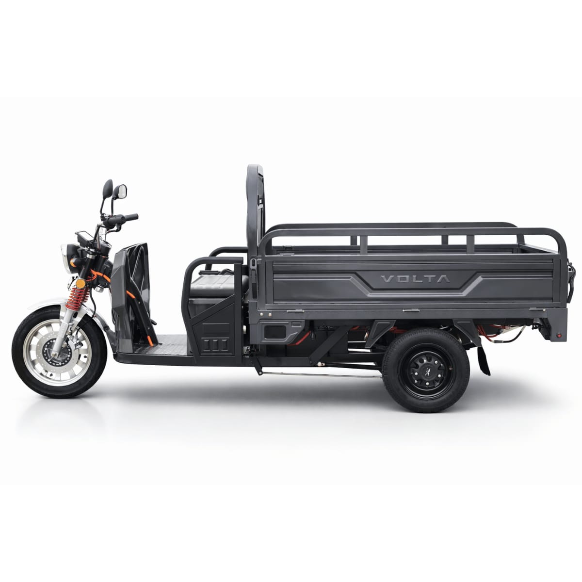 BULLBIKE Riga Pro Max Cargo E-Lastendreirad Mit Dach 600W 72V 60Ah 25km/h