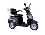 BULLBIKE Vicenza Elektro Scooter 600W 60V 18/30Ah LiFePO4 25Km/h/ Seniorenmobil / Dreirad