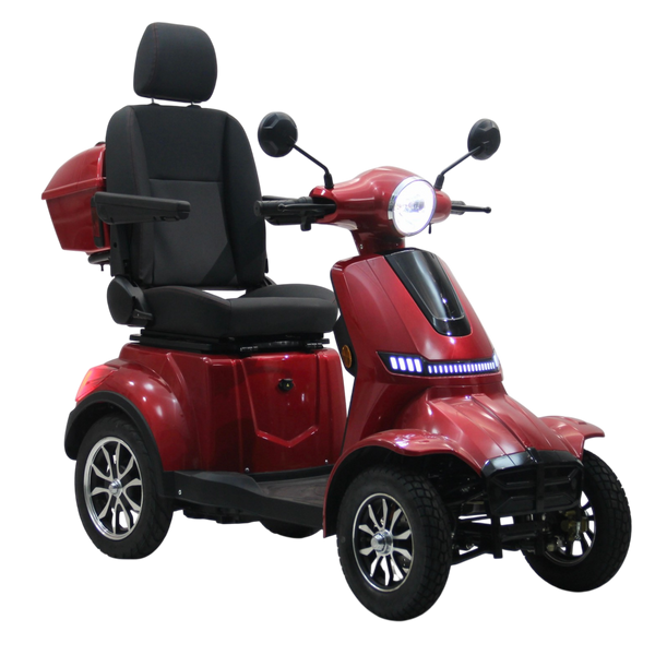 BULLBIKE Valletta PRO LITHIUM Elektro Scooter 600W 60V 20Ah 25Km/h/ Seniorenmobil / Vierrad