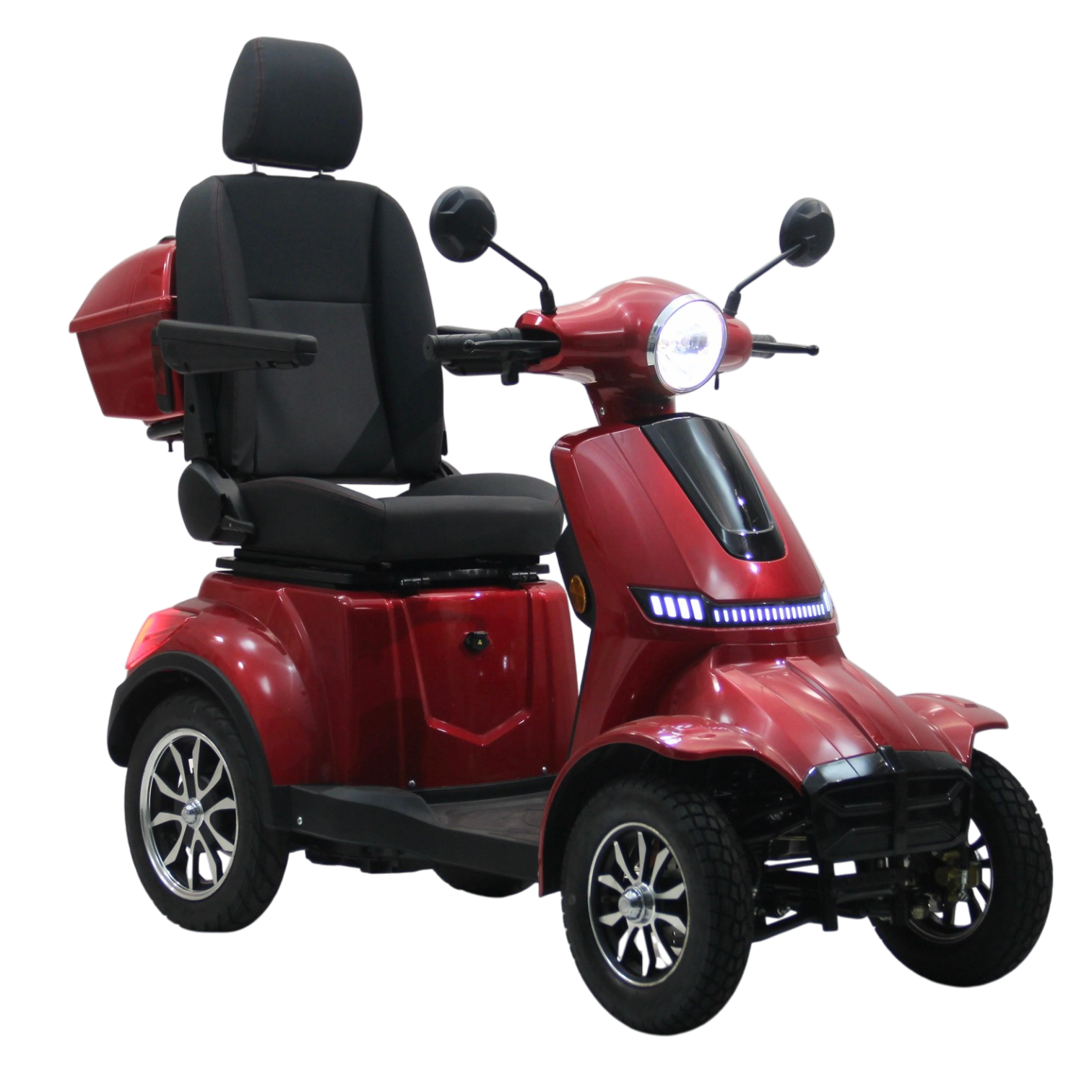 BULLBIKE Valletta PRO LITHIUM Elektro Scooter 600W 60V 20Ah 25Km/h/ Seniorenmobil / Vierrad