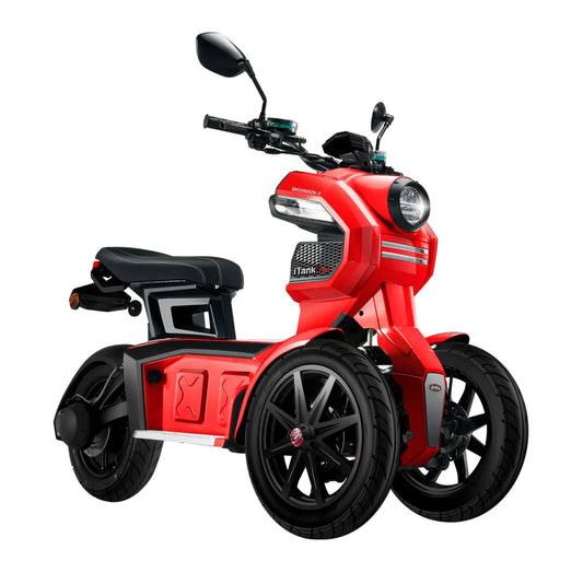 ITank Elektro Scooter 1490W 60V 26Ah Lithium 45 km/h - bullbikeshop